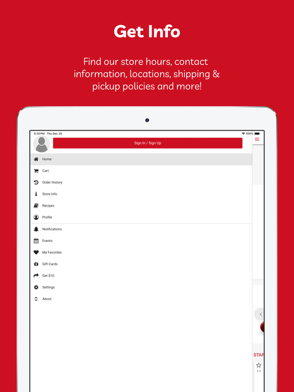 Prime Wine & Liquors iPad screenshot 2 - Shopping app