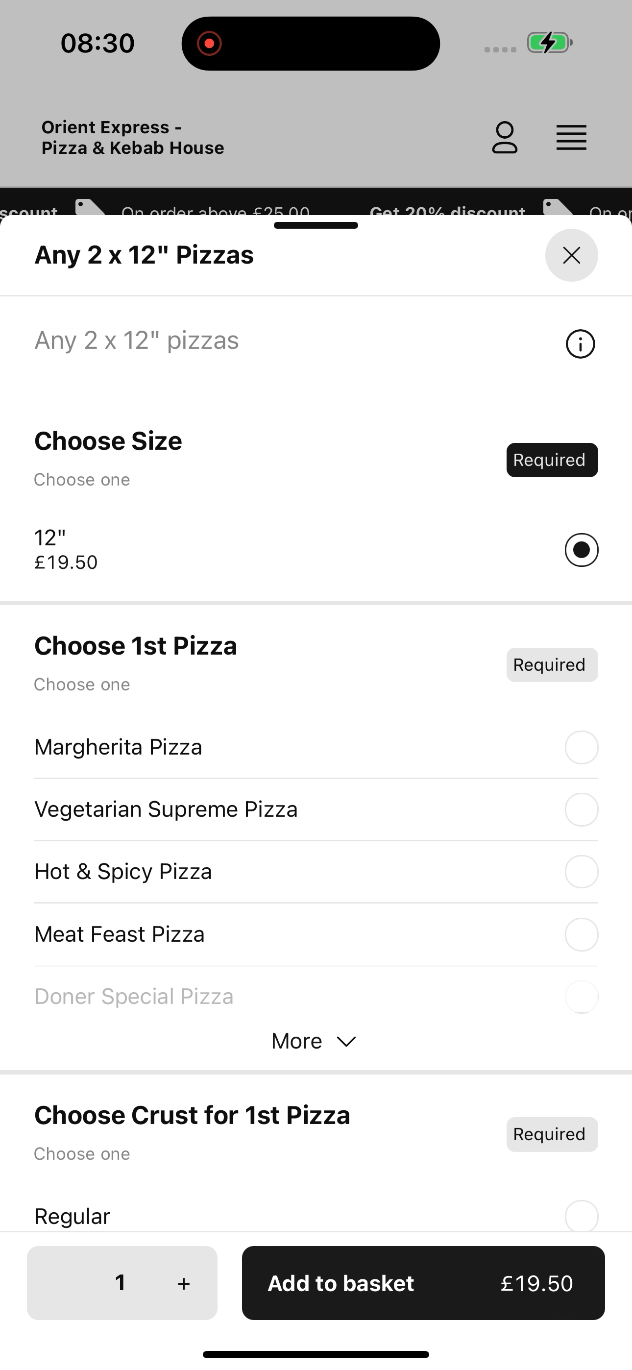 Orient Express - Pizza & Kebab screenshot 5