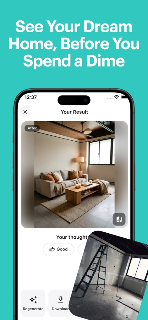 AI Designer Interior Design - Graphics & Design App | MWM