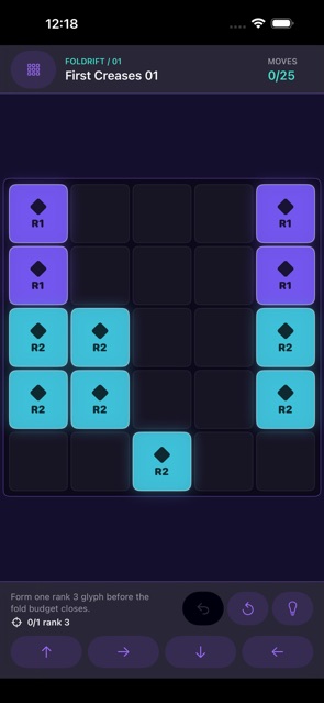 Foldrift screenshot 1