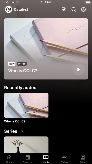 Catalyst Ministries Screenshot