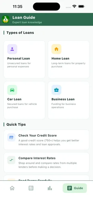 Money Loan - Calculator App screenshot 3
