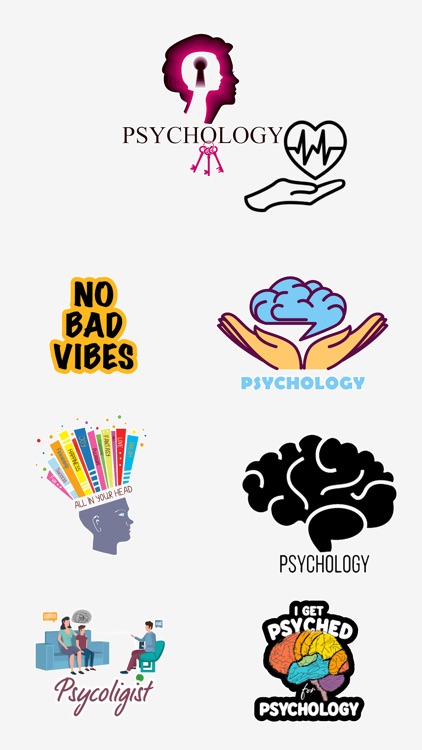 Psychologist stickers 2021