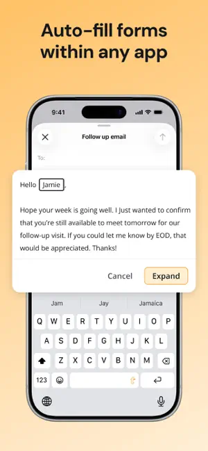 TextExpander screenshot 2