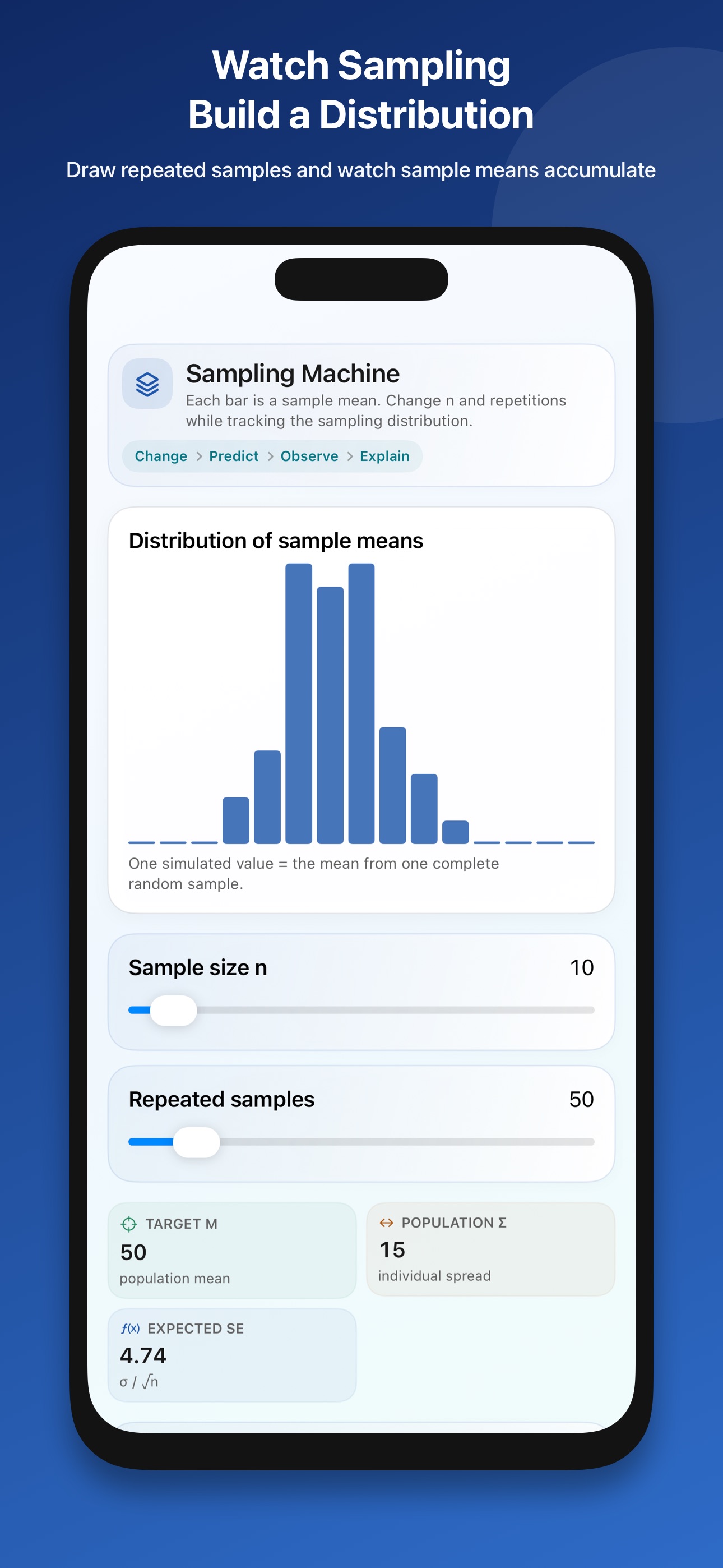 Screenshot 3 of Introductory Statistics Tutor