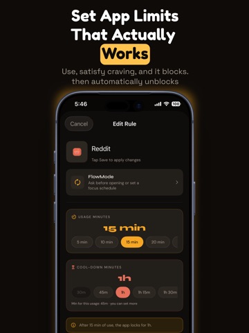 CraveLock: Block Apps & Limit iPad screenshot