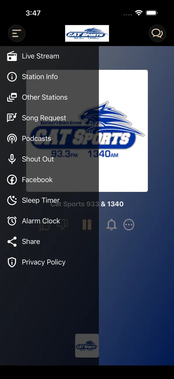 Screenshot #2 pour Cat Sports 933 & 1340