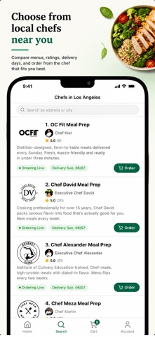 Prepared: Personal Meal Prep Screenshot 1 of 5