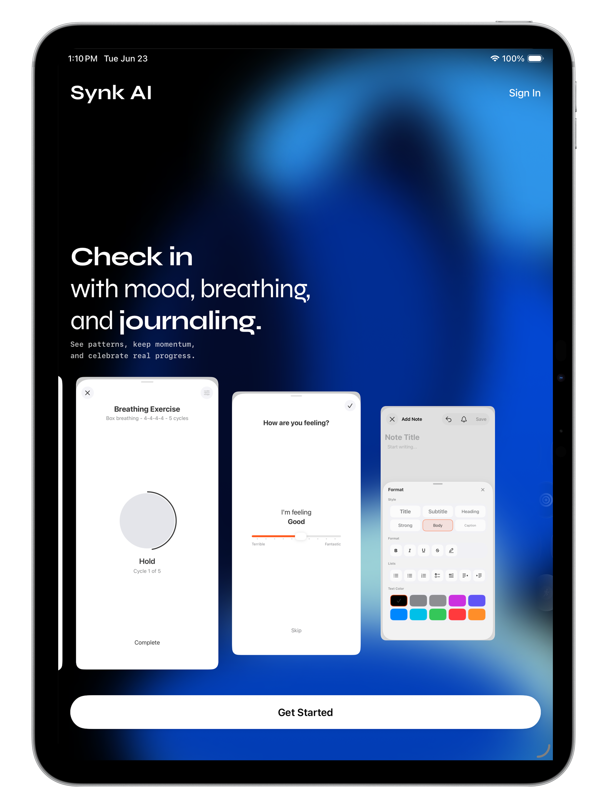Synk AI: Health & Fitness screenshot 12