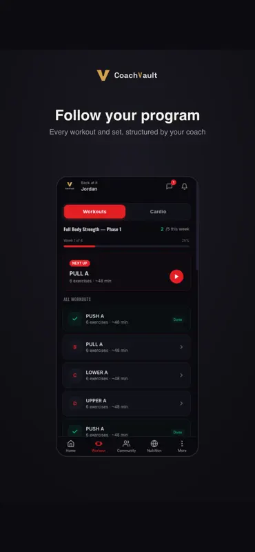 Coach Vault screenshot 2 of 4