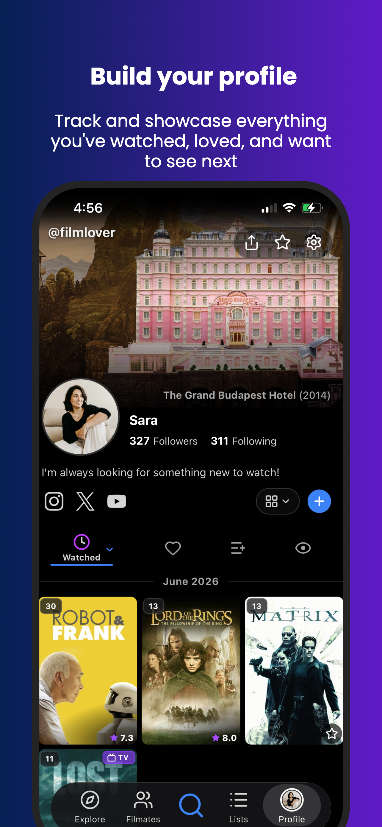 Filmates screenshot 2