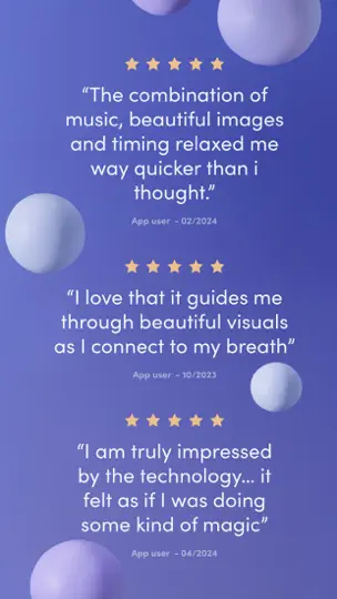 Captura de pantalla de Motionscape: Mindful Magic en iPhone 6
