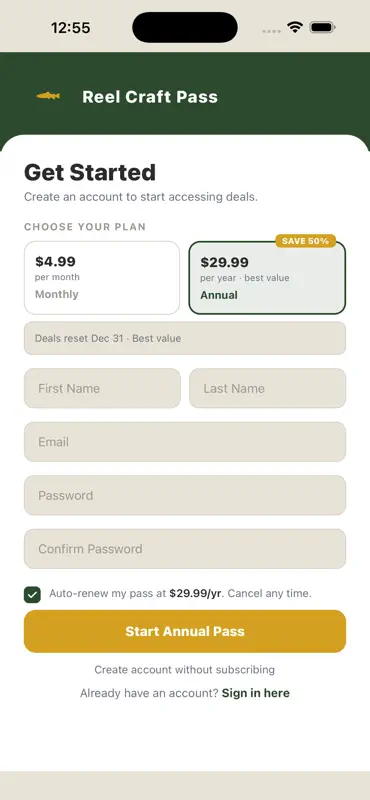 Reel Craft Pass screenshot 5 of 6