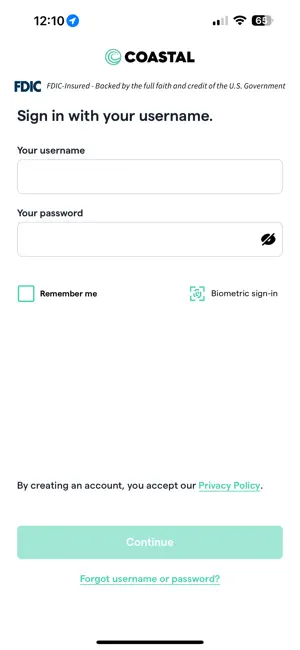 Coastal Community Bank Mobile screenshot 2