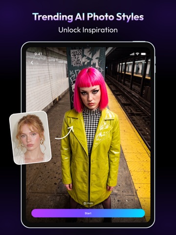 Tola: AI Photo & Video iPad screenshot