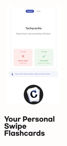 Carv – Swipe Flashcards Screenshot 2 of 8