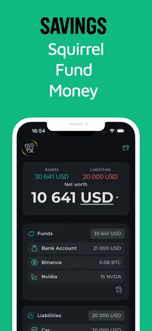 Savings - Squirrel Fund Money screenshot 1