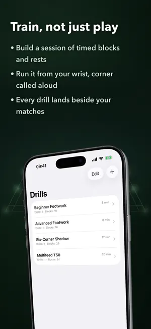 badmintho - badminton tracker screenshot 2
