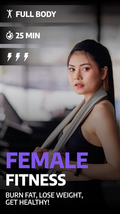 Female Fitness ~ Home Workout screenshot-0