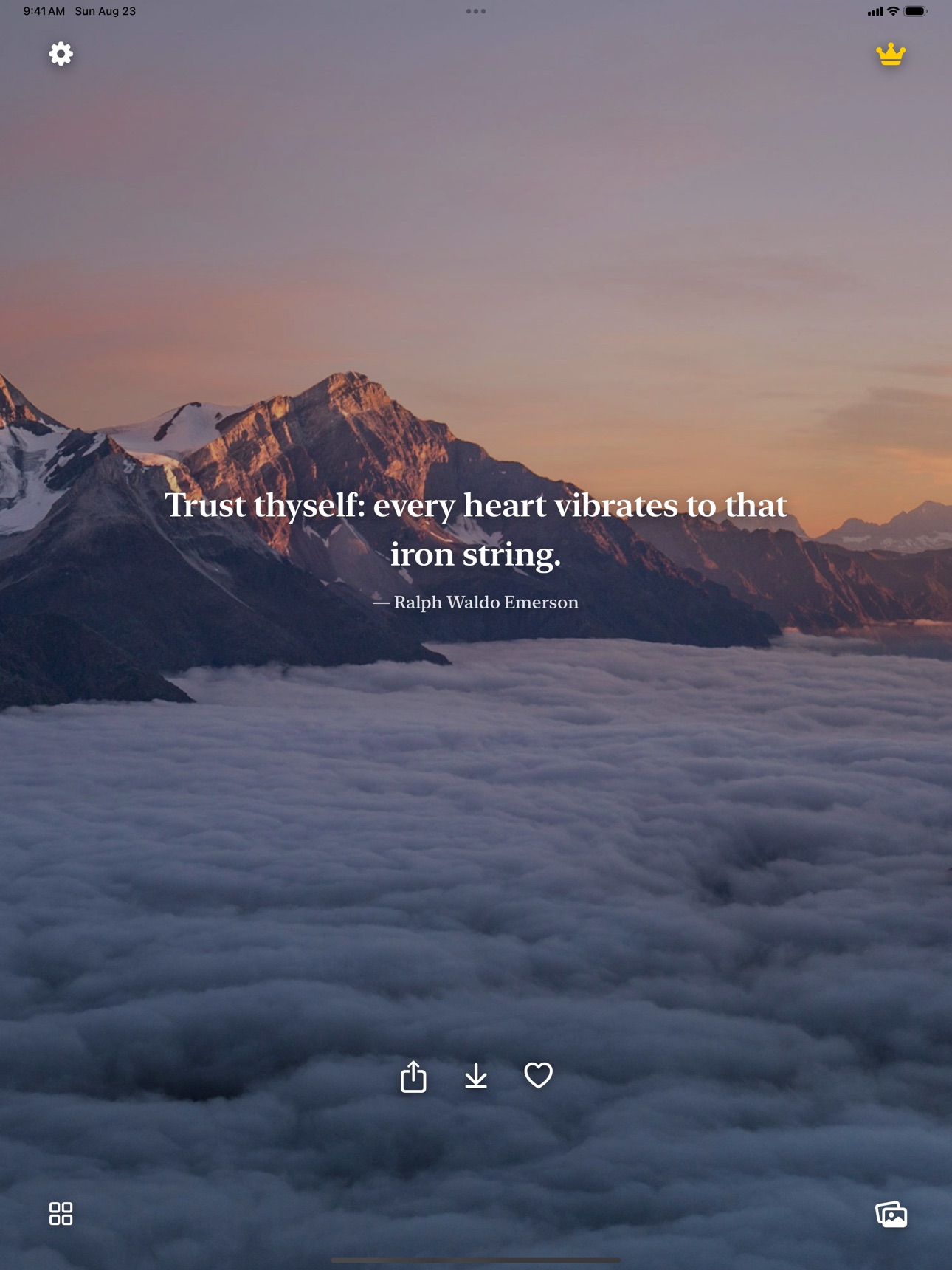Screenshot 7 of Inspired - Daily Quotes