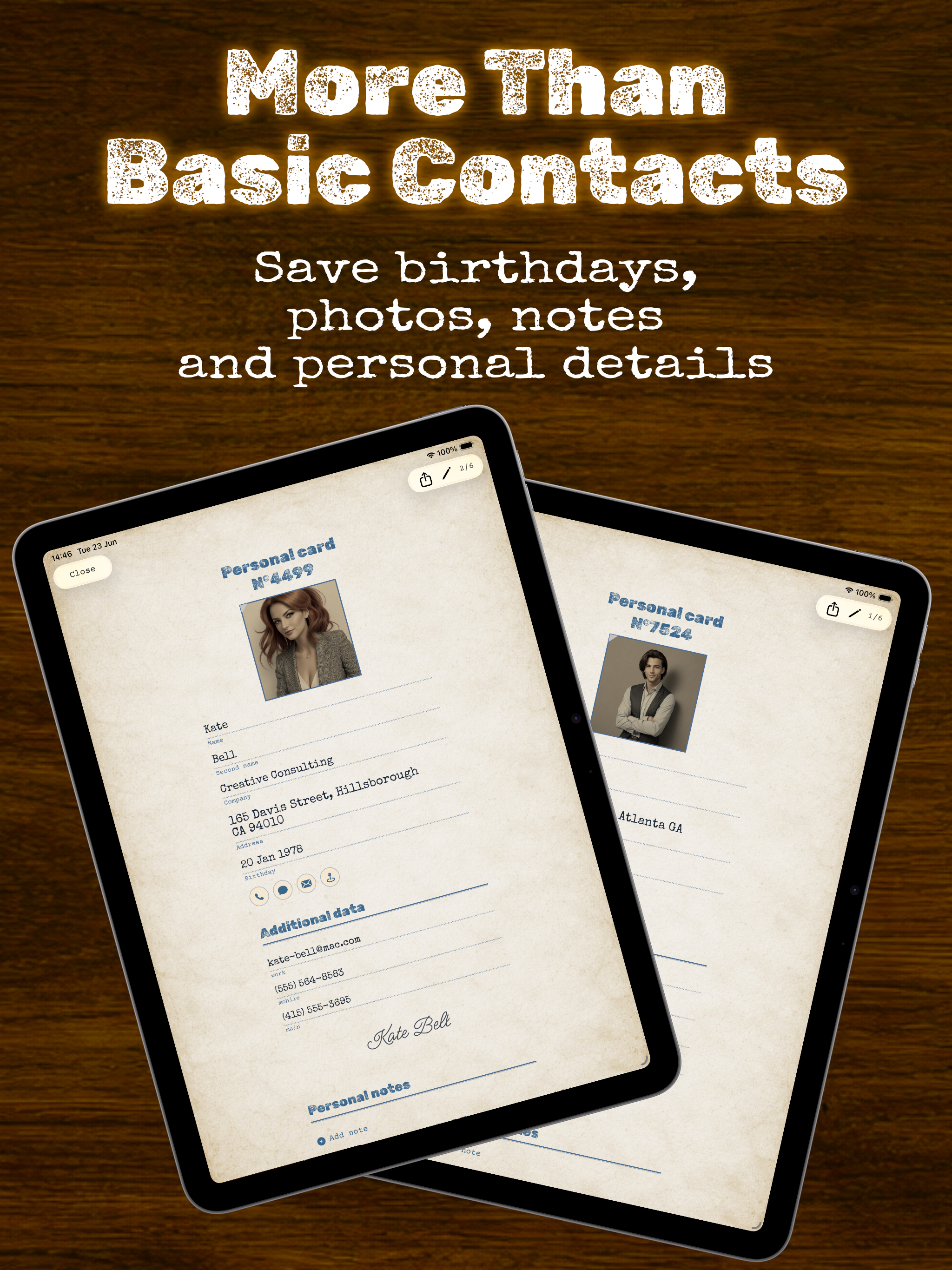 Cardfile: Address Book screenshot 6