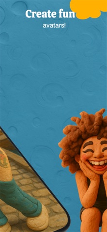 Clay Yourself: AI Cartoon App iPhone screenshot