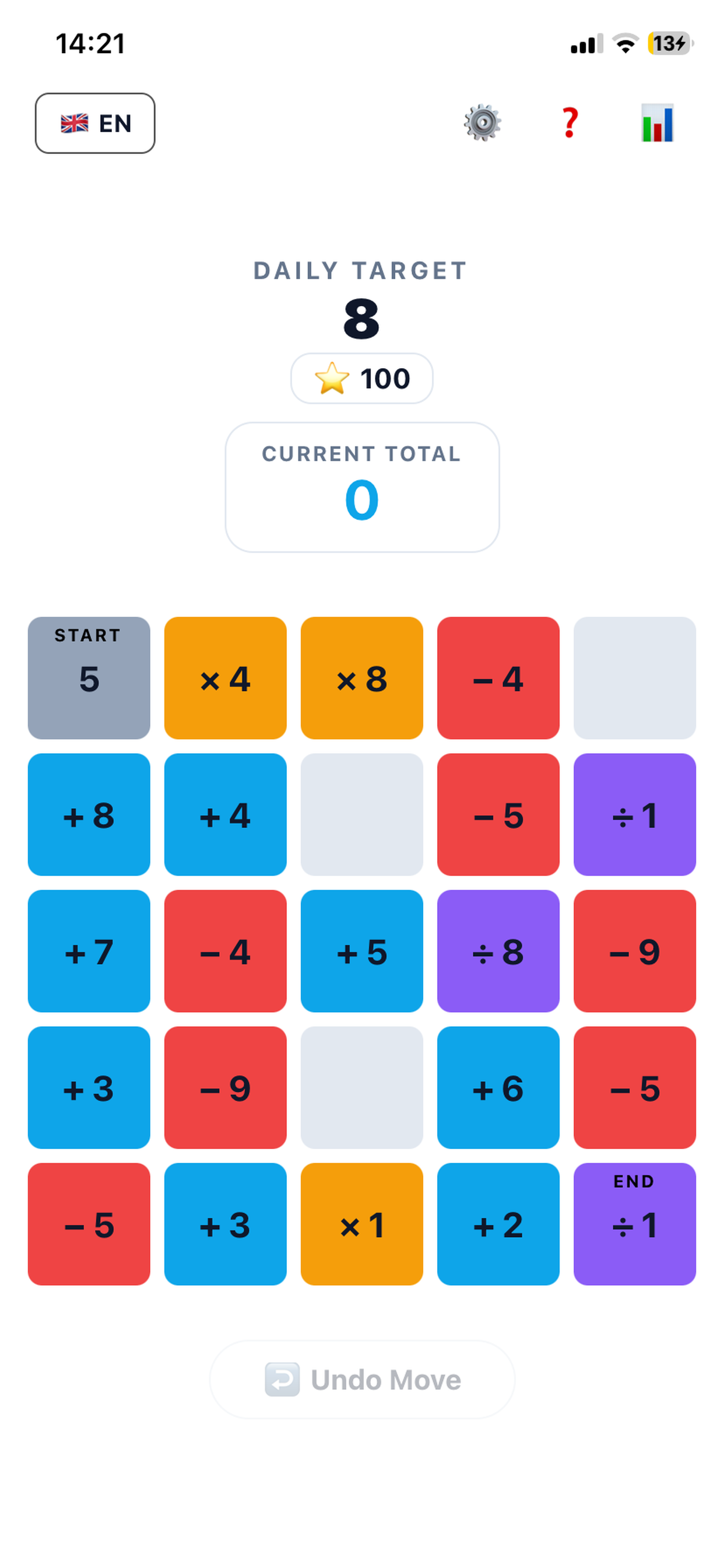 Math Path - A Daily Puzzle screenshot 2