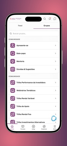 ISV Performance Lounge iPhone screenshot