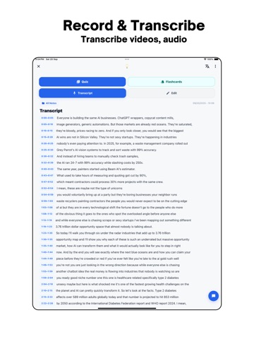 TurboNote: AI Notetaker iPad screenshot