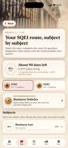Vivat Lex – SQE1 Practice Screenshot 5 of 10