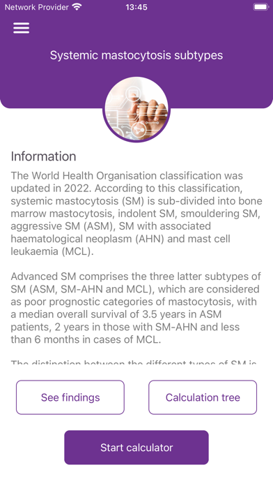 Systemic Mastocytosis Screenshot