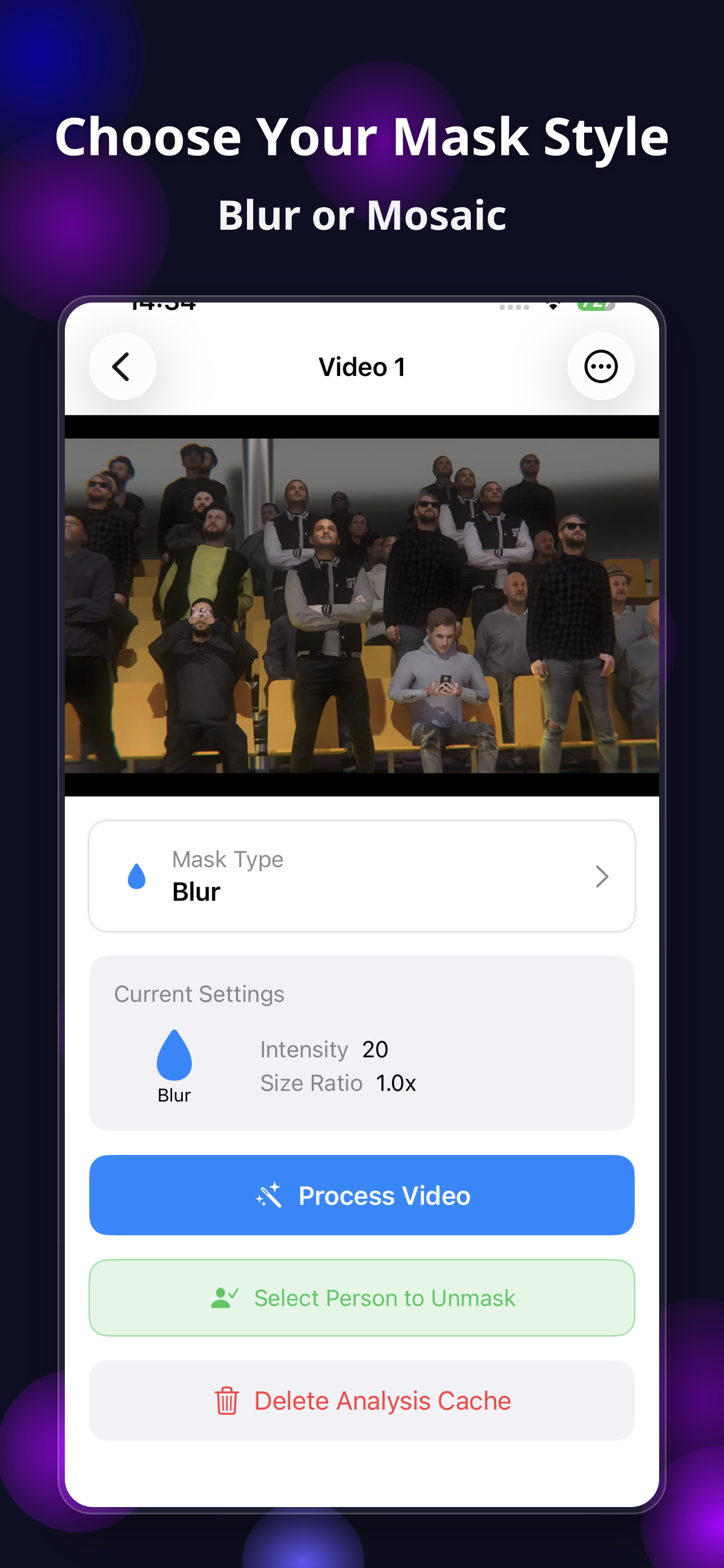 Hide Video Faces – MovieMask screenshot 3