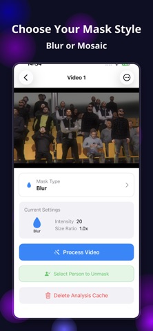 Hide Video Faces – MovieMask Screenshot 2 of 3