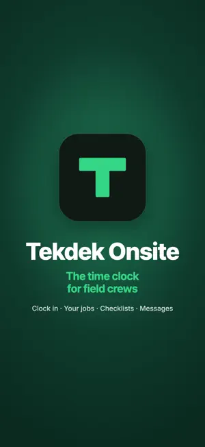 Tekdek Onsite screenshot 1