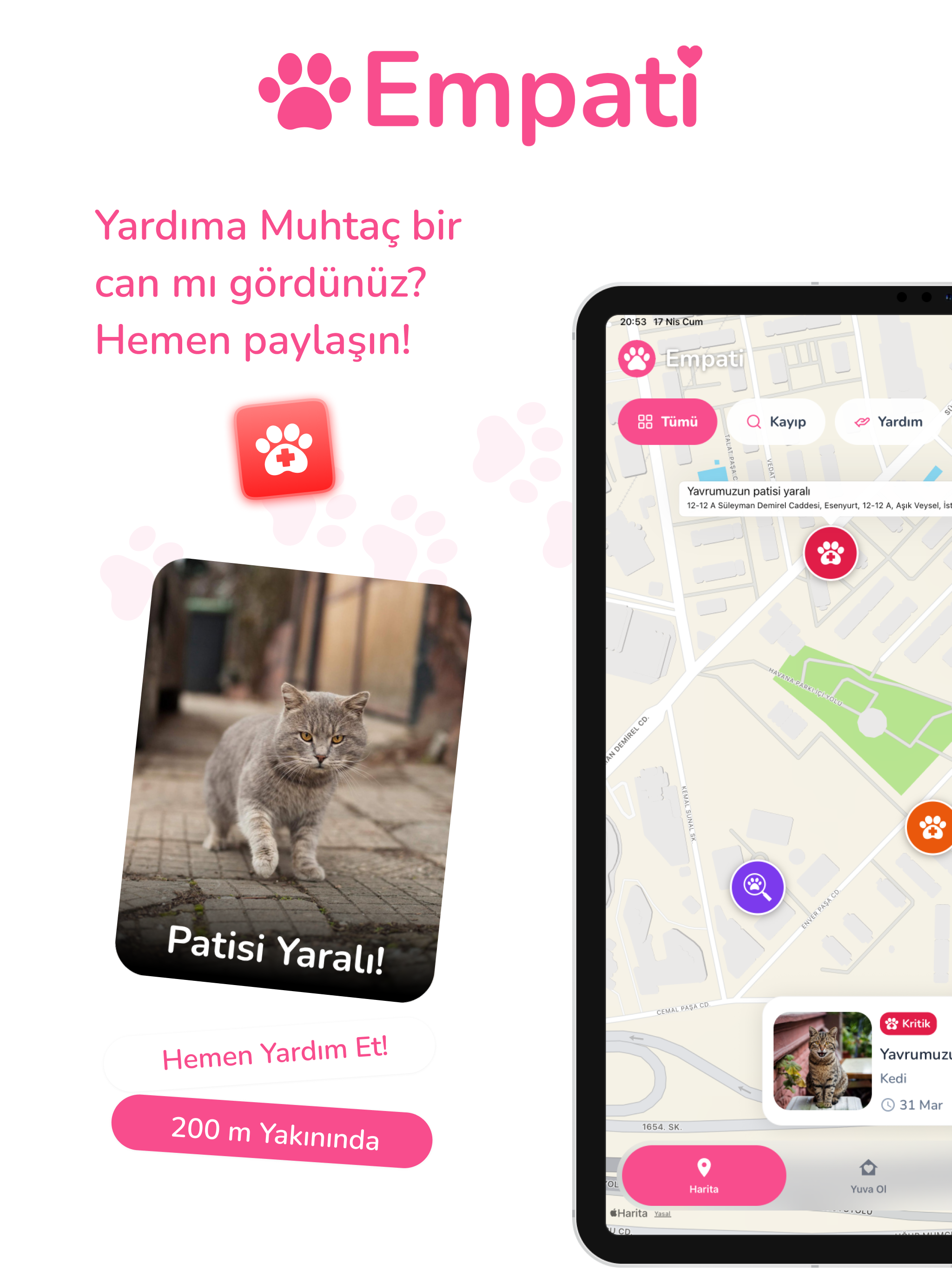 Empati: Hayvan Dostu Platform