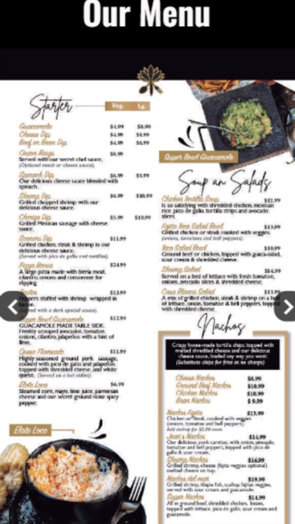 Casa Blanca Cocina Mexicana