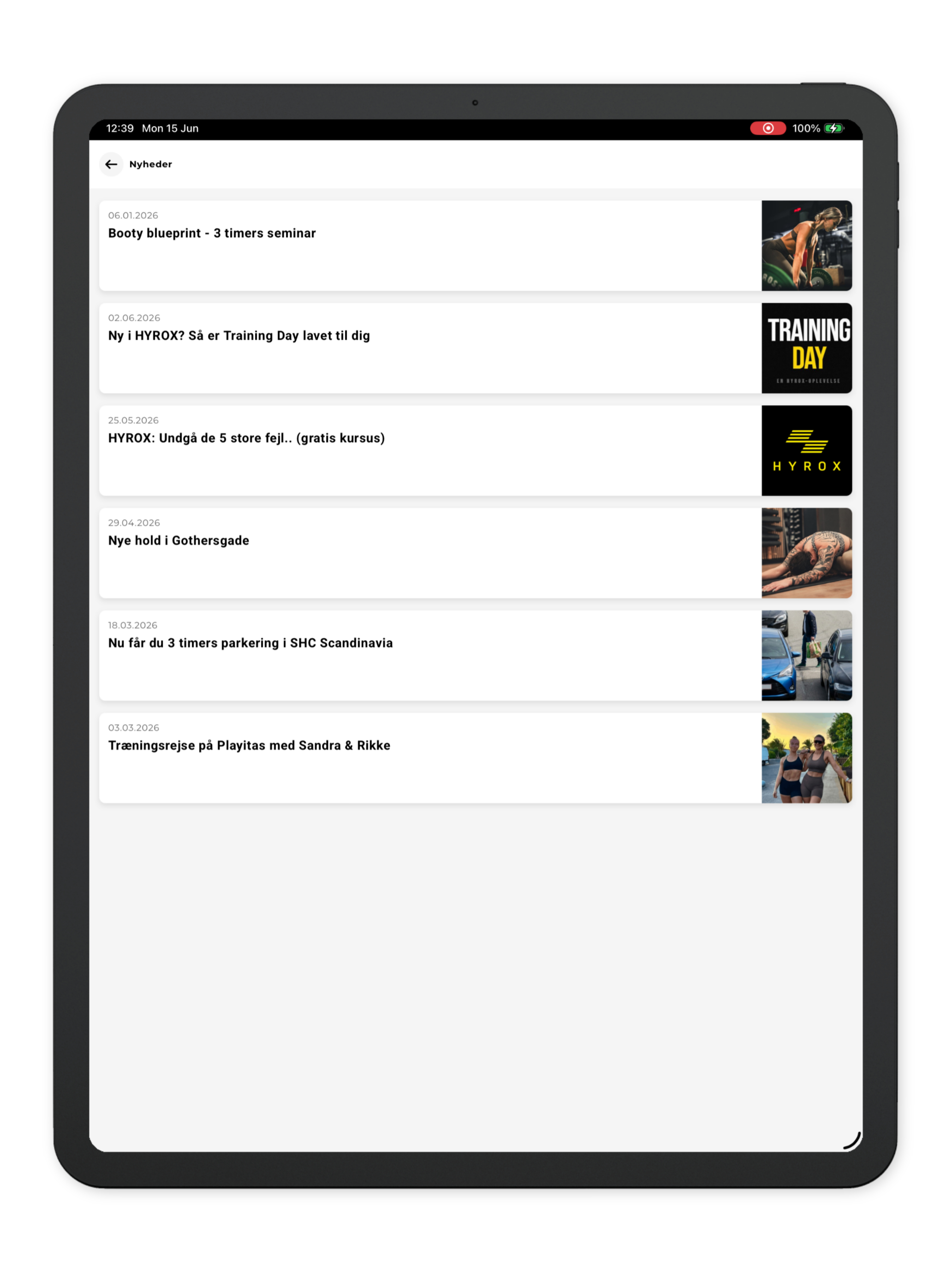 Sporting Health Club screenshot 10