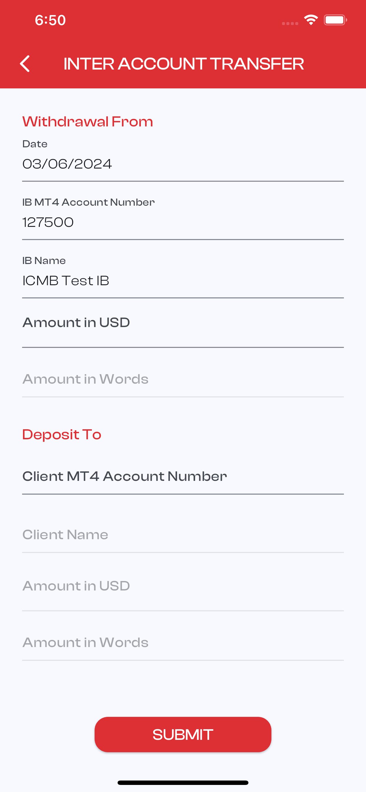 ICMB Partner Portal
