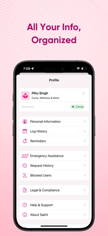 Sakhi: Menstrual Companion screenshot