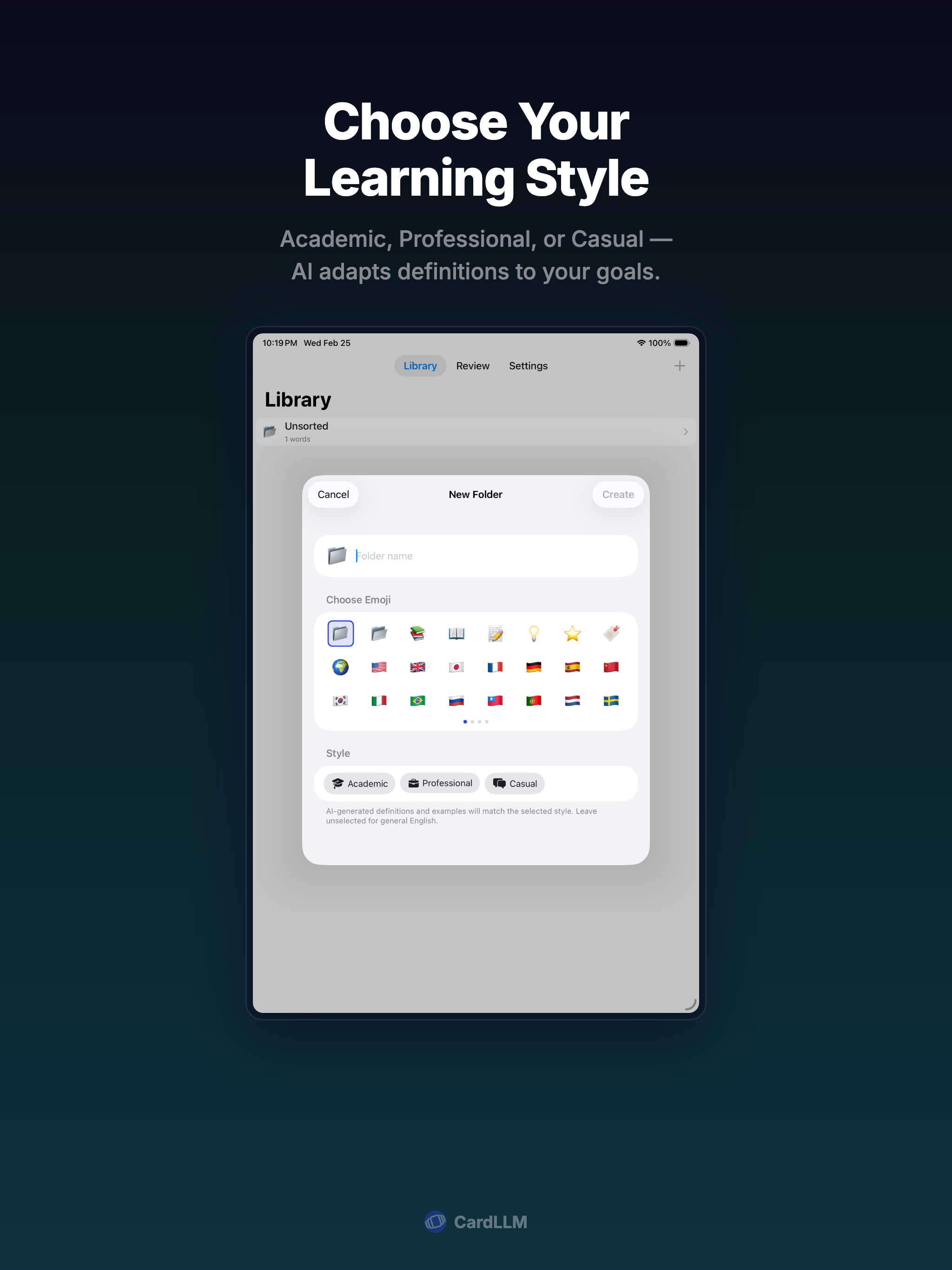 CardLLM: AI Vocabulary Quiz screenshot 15