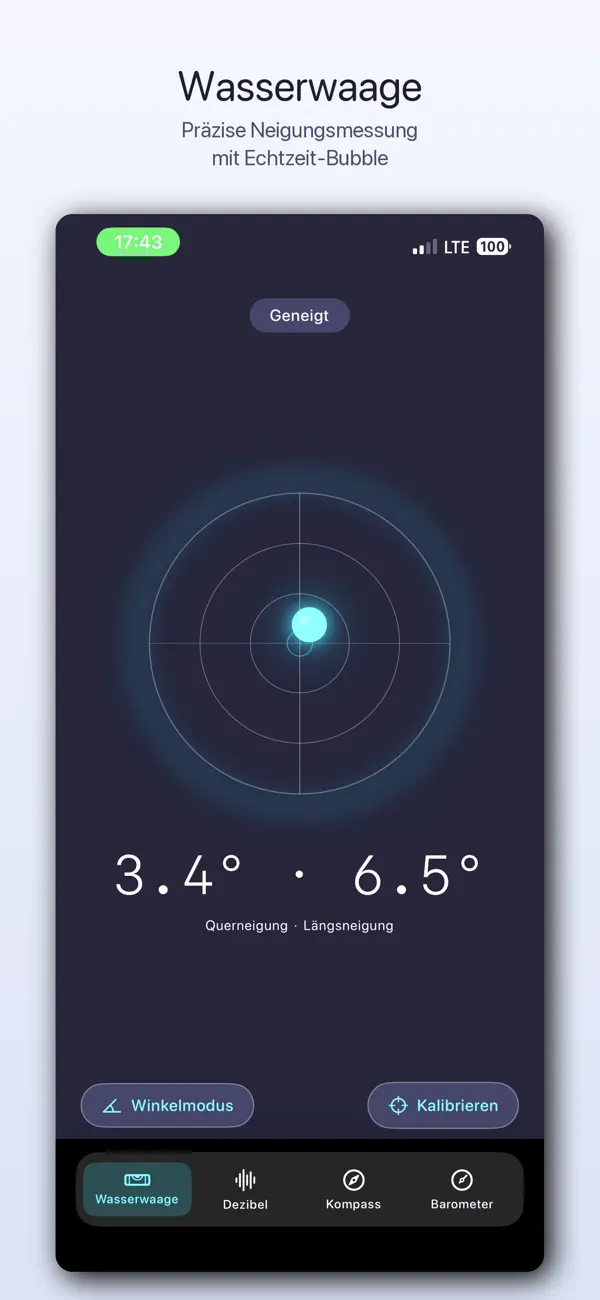 Screenshot #1 pour Nivelmeter