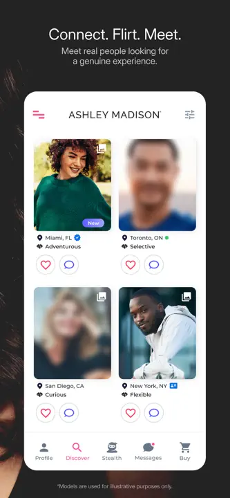 Ashley Madison Discreet Dating: Screenshot 3 von 7