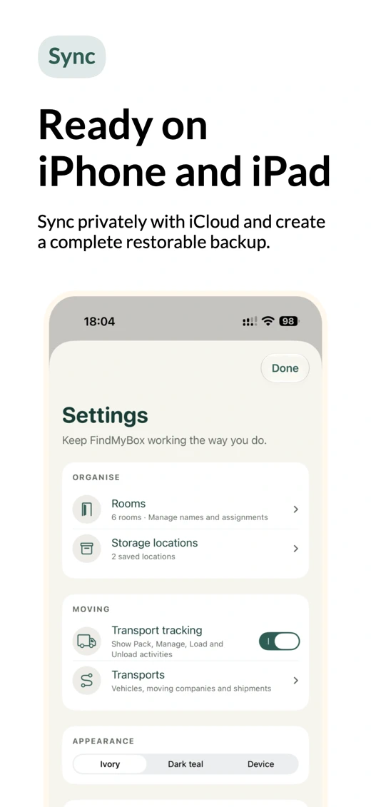 FindMyBox: Moving & Storage screenshot 10