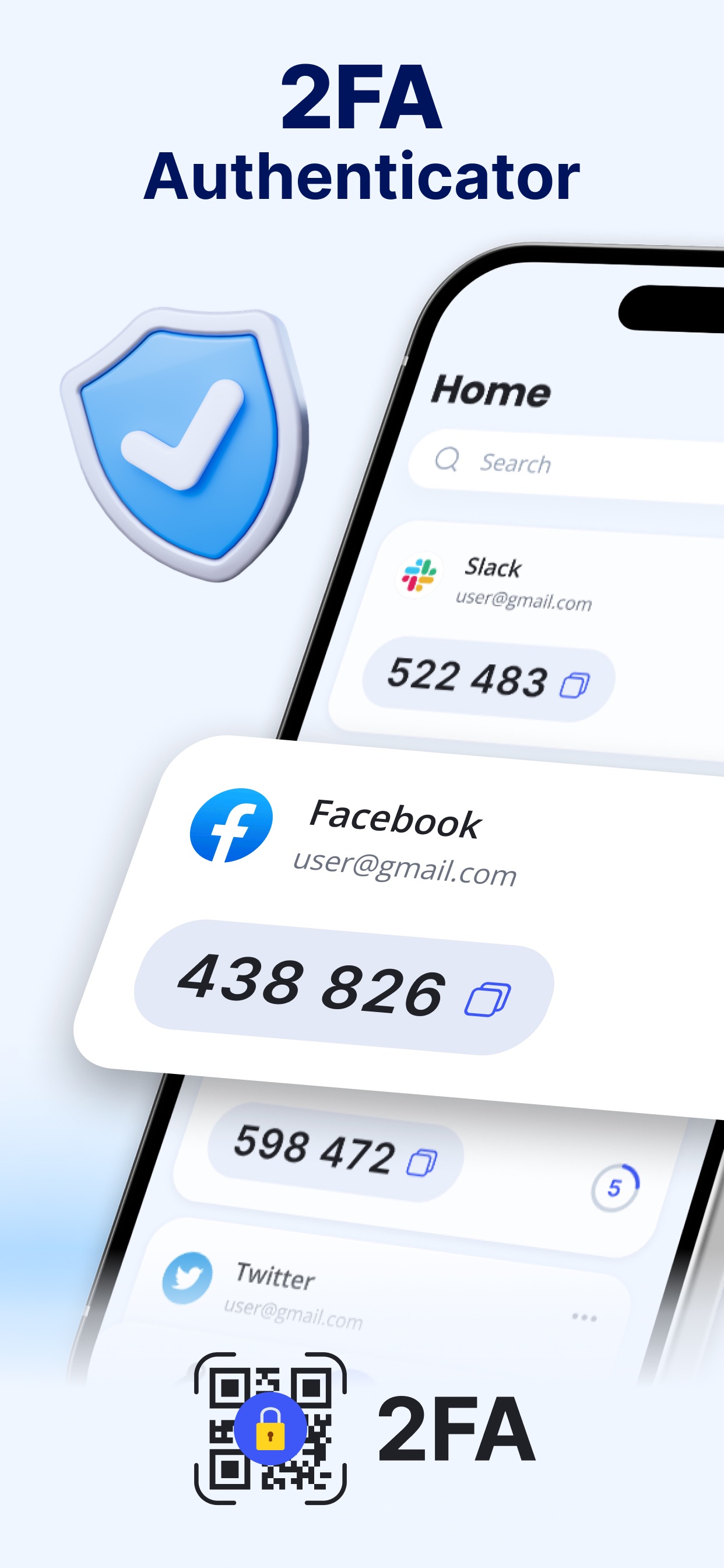 Authenticator App - 2FA screenshot 1