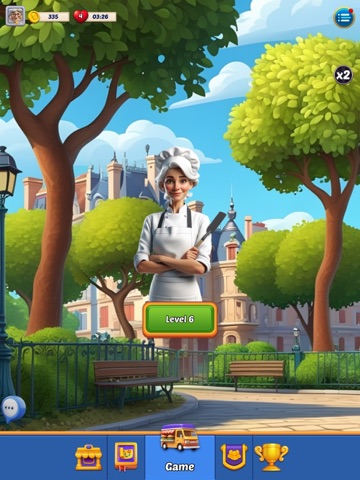 Cooking Diner: Food Puzzle iPad screenshot