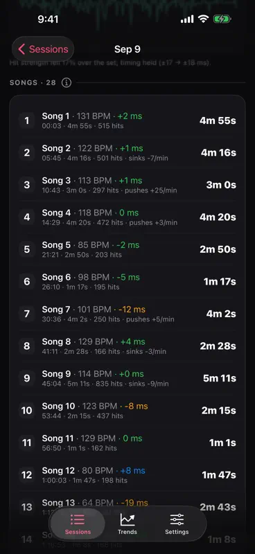 DrumPulse: Drum Timing Coach screenshot 5 of 8