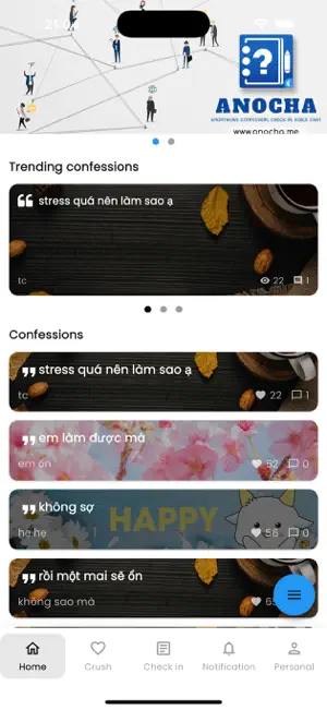 Anocha - App Dating screenshot 1