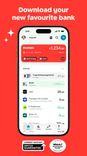 Monzo Bank - Mobile Banking screenshot 1