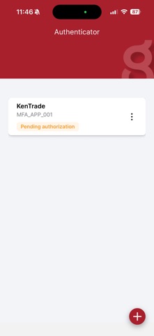Kenanga MFA Screenshot 2 of 3