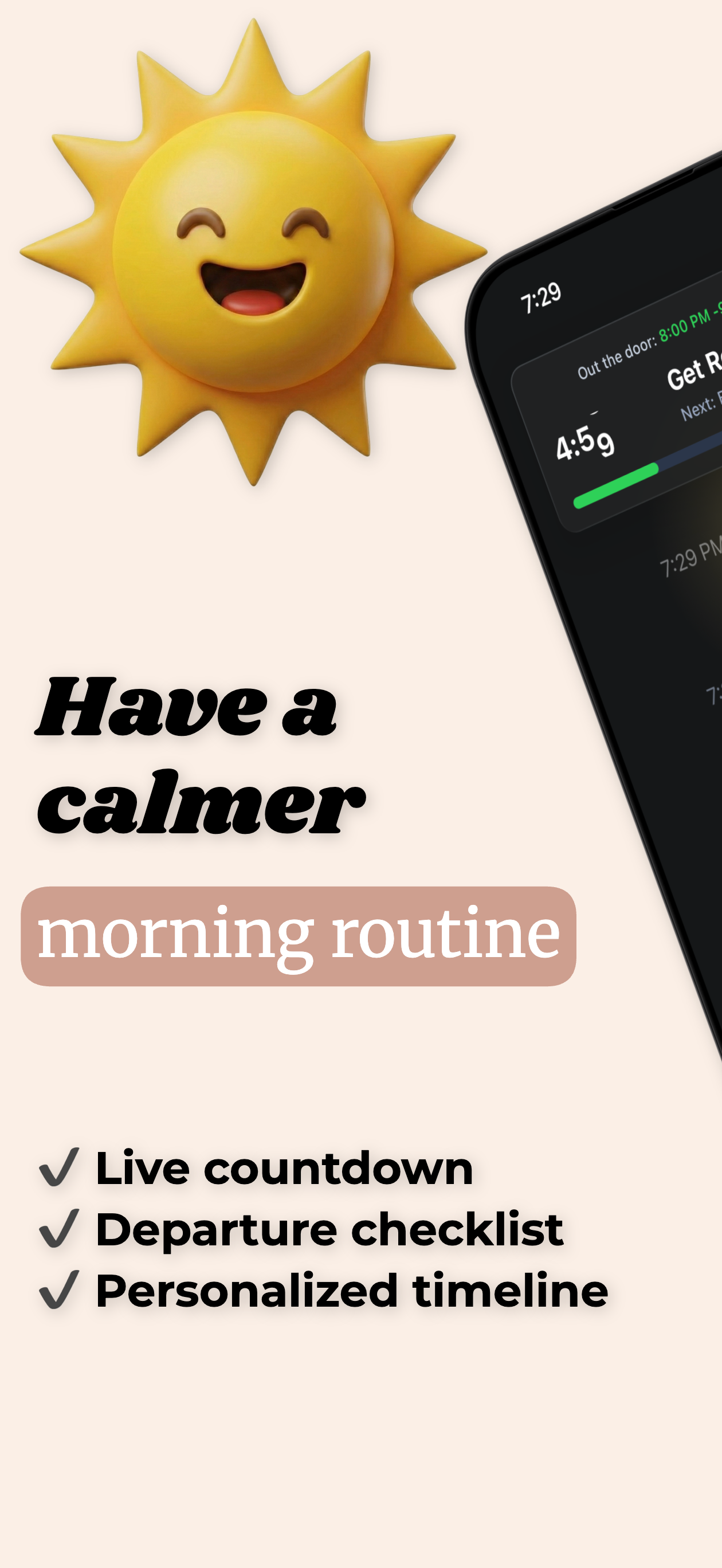 Morning Routine: Be On Time